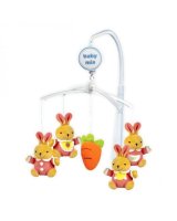  Muzikālais karuselis RABBITS BabyMix 10250 