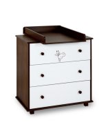  Kumode Safari GIRAFFE white-nut 