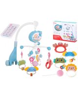  Karuselis muzikālais ar projektoru STARS blue 5469 