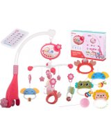  Karuselis muzikālais ar projektoru STARS pink KX5469/1 