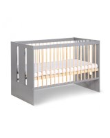  Gulta-tahta PAULINE graphite, ar aizsargbarjeru (Klupś-Hen) 