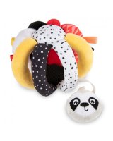  Plīša bumba ar grabulīti BabiesBoo Canpol 68/089 