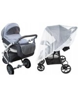  Moskītu tīkls ratiņiem (balts) Akcija 