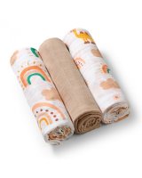  Muslīna autiņu komplekts SUPER SOFT (3 gab.) BabyOno 348/08 
