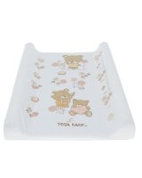  Pārtinamais dēlis BEAR white pearl 50x70 cm TegaBaby MS-009-119 