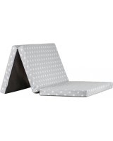  Saliekams matracis 120x60 cm GREY STARS (299) 