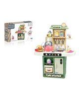  Bērnu virtuve ar gaismu, skaņām, ūdens kontūru Q12494 