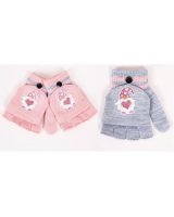  Cimdiņi 5P ar ''kapucīti'' R-127A GIRL 12 cm 