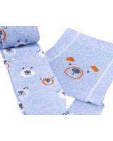  Zeķubikses 68/74 cm RAB-0003 blue bear 