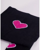  Zeķubikses 80/86 cm RAB-0003 navy hearts 