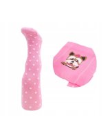  Zeķubikses 80/86 cm RAB-0003 pink dog 