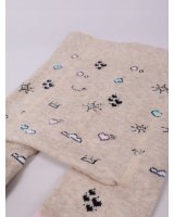  Zeķubikses rāpošanai 74/80 cm RAB-0025 beige 