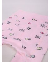  Zeķubikses rāpošanai 74/80 cm RAB-0025 pink 