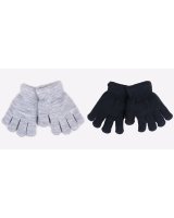  Cimdi FUR 14 cm RED-0104 BOY 