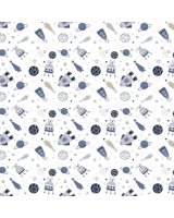  Autiņš flaneļa ROCKETS 70x80 cm (4371) 