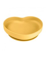  Bērnu bļoda HEART ar piesūcekni Canpol babies 80/309 yellow 