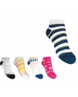  Zeķes SNEAKERS (īsās) ar zīmējumu 20/22 GIRL SKS-0008 