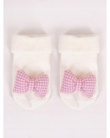  Zeķes frotē 3D SK-49 GIRL beige 