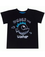  T-krekls PIRANIA black 110,116 cm [A] 