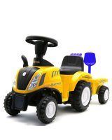  Traktors ar piekabi NEW HOLLAND yellow (45785) 