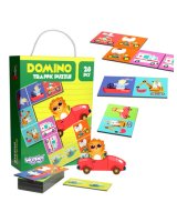  Spēle-domino TRANSPORTS/DZĪVNIEKI 440460 