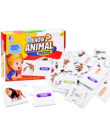  Puzle-dzīvnieki angļu valodā ZA3863 