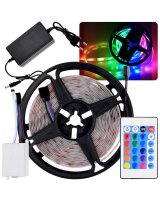  LED lente (ūdensizturīga) RGB 5 m + tālvadības pults ZA4824 