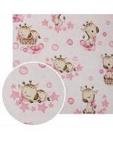  G/v komplekts GIRAFFE pink K-2P120 (sega,spilvens) 