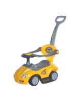  Stumjamā mašīna ''3in1'' MEGA CAR yellow BabyMix 45840 