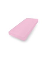  Palags jersī ar gumiju 120x60 cm PINK (3741) 