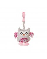  Attīstošā rotaļlieta ar pīkstuli OWL pink OP02Play&Edu 