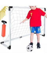  Futbola vārti 120x80 cm ar bumbu un pumpi 23459 