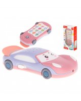  Automašīna-telefons-projektors 5980 pink 
