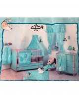  Tekstils bērna istabai (gultas veļa,loga aizkariņi, lampas) KOLORINO K-031-izpārdošana 