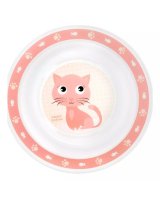  Plastmasas bļoda CUTE ANIMALS 4/412 pink 