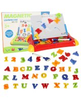  Magnētiskā tāfele ar burtiem,cipariem KX4677 (red) 