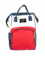  Mugursoma/ratiņu soma ''3in1'' RED/WHITE 6810/3 