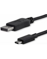  Kabelis Brackton DisplayPort Male - USB Type-C Male 1m 4K 