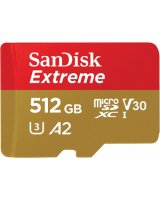  Atmiņas karte SanDisk Extreme microSDXC 512GB + Adapter 