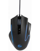  Datorpele Gembird USB Gaming RGB Backlighted Mouse Black 