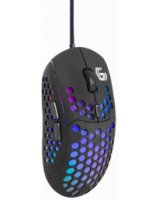  Datorpele Gembird USB Gaming RGB Backlighted Mouse Black 
