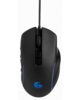  Datorpele Gembird USB Gaming RGB Backlighted Mouse Black 