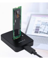  Dokstacija Gembird Desktop USB Type-C M.2 SATA & NVME SSD Drive Docking Station 