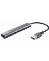  USB Centrmezgls Trust Halyx 4 Port USB 3.2 Gen1 Hub 