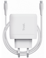  Lādētājs Trust Maxo 45W USB-C Charger White + 2m USB-C Cable 