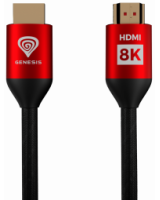  Kabelis Genesis HDMI Male - HDMI Male 3m 8K XBOX X / S Red 