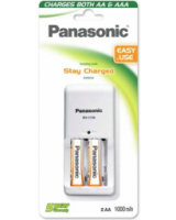  Lādētājs Panasonic BQ-CC06 for AA and AAA+ 1100mAh Batteries 