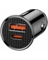  Lādētājs Baseus USB-C + USB-A 30W Black 
