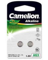  Baterijas Camelion AG3/ LR41/ LR736 / 392 