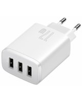  Lādētājs Baseus Compact Charger 3U White 17W 